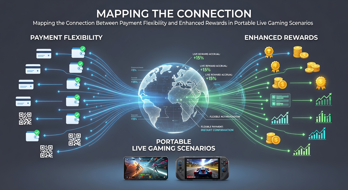 Darstellung von Zahlungsmethoden und Belohnungsstrukturen in mobilen Live-Gaming-Umgebungen