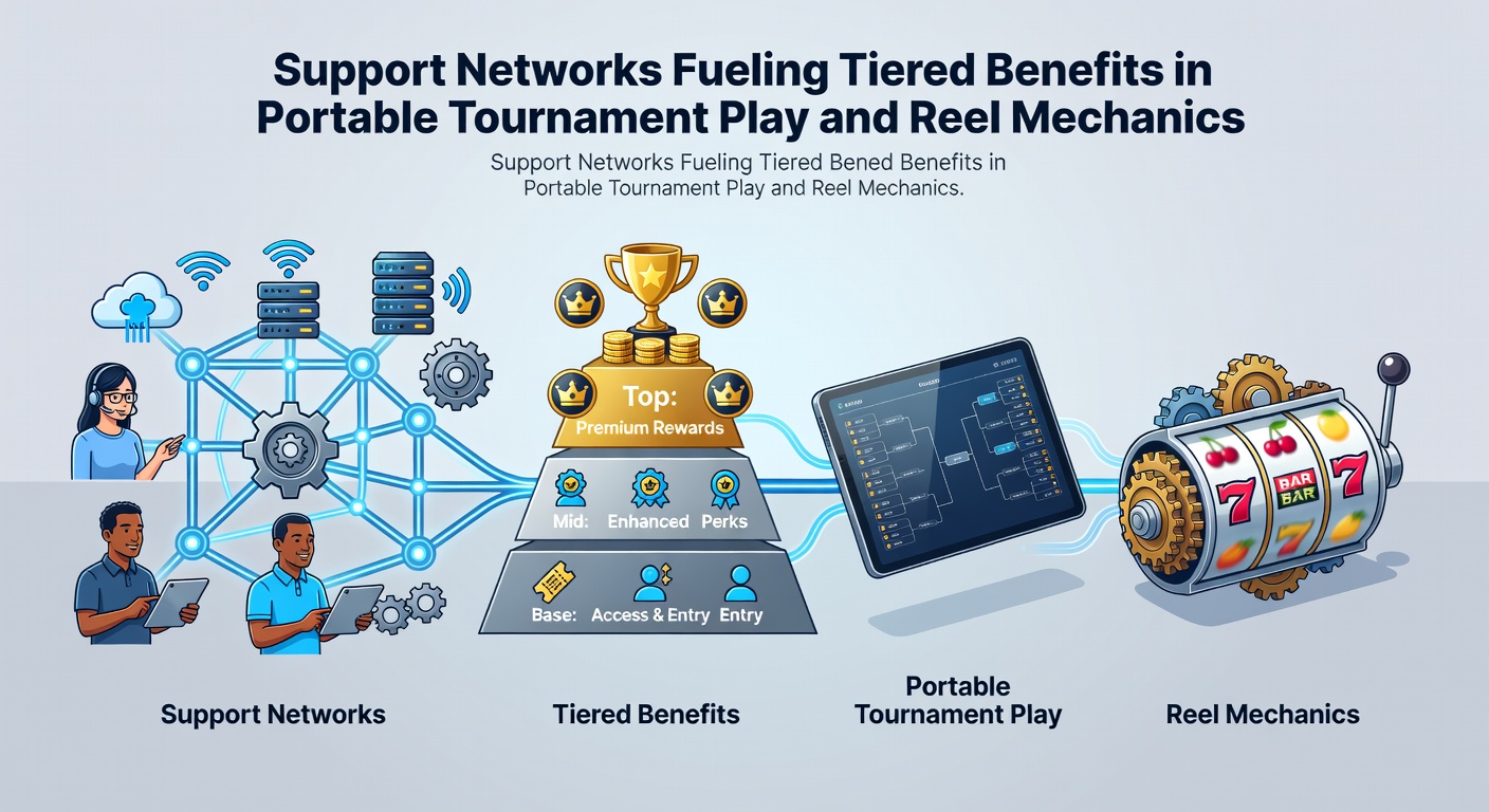 Illustration von Walzenmechanismen in Slots mit Community-gestützten Benefit-Systemen